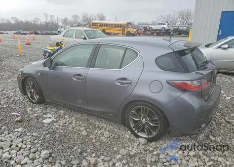 2012 Lexus Ct 200 z USA, uszkodzony, nr VIN JTHKD5BH8C2051895